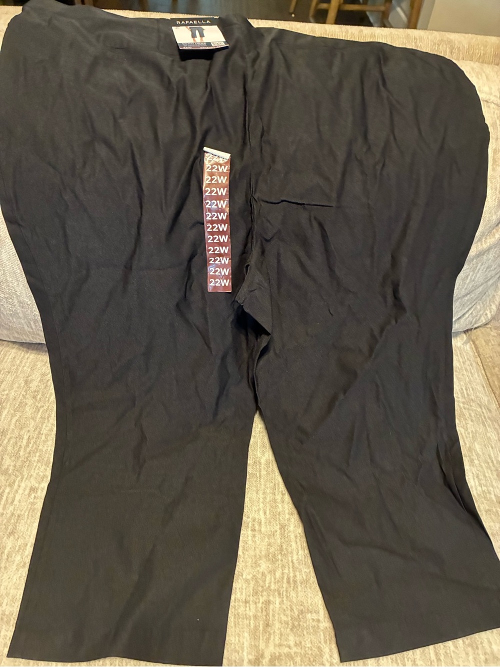 Rafaella Black Men’s Pants